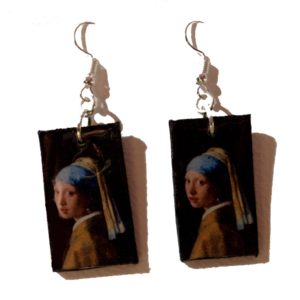 Boucles d oreilles La Jeune Fille à la Perle