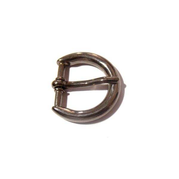 Boucle gunmetal passant 20 mm