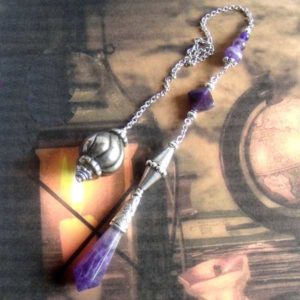 Pendule de divination radiesthésie questions-réponses oui-non