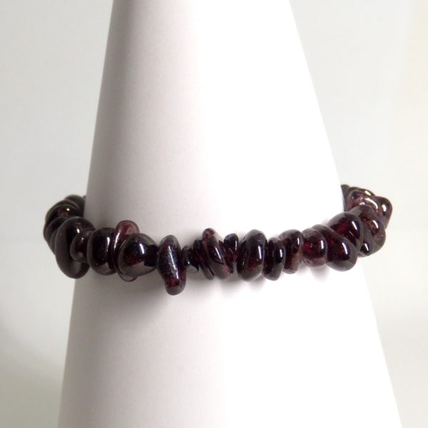 Bracelet extensible pierre Grenat